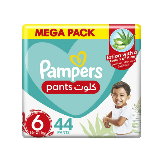 Pampers Baby-Dry Pants Diapers 44 Piece (16-21 KG) Size 6