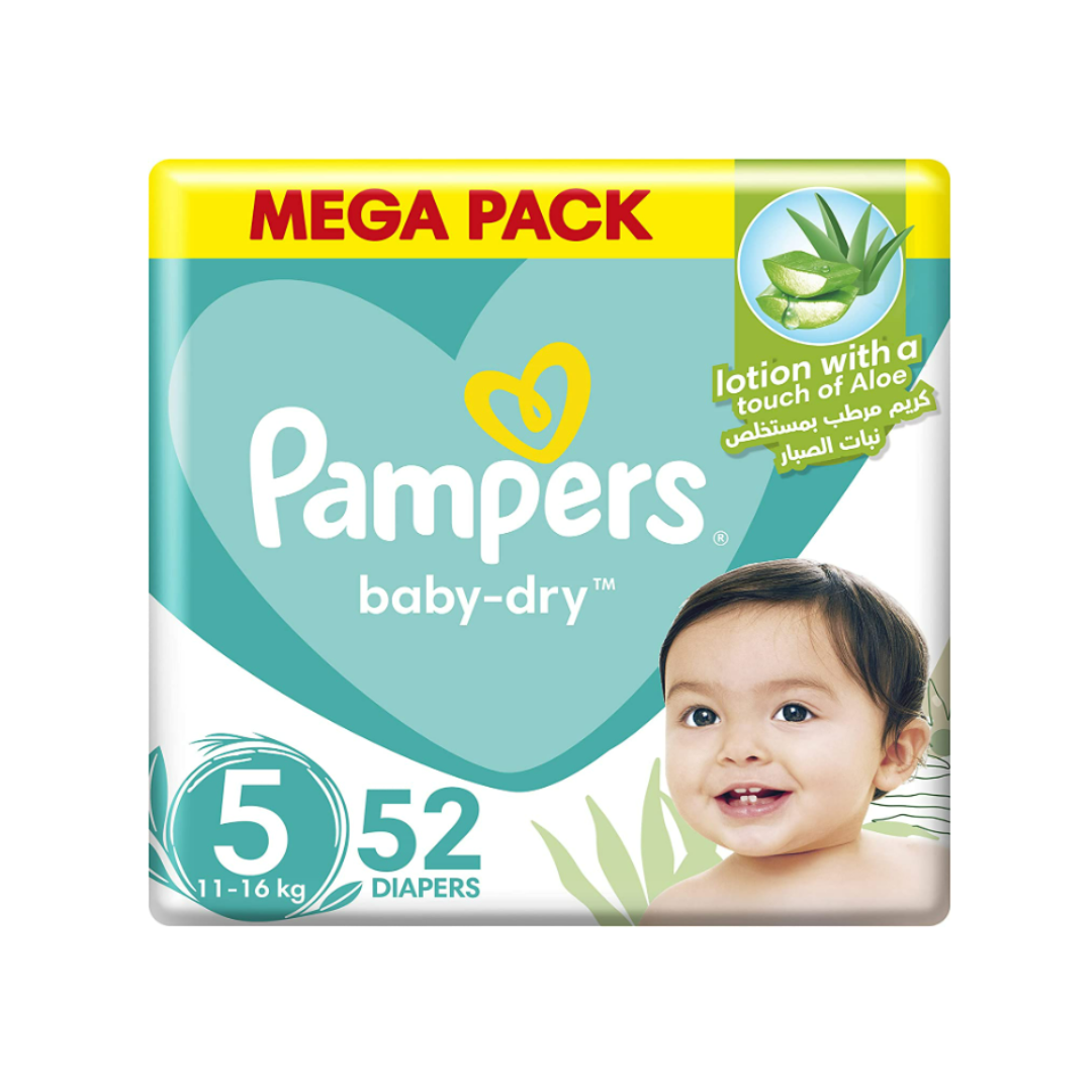 Pampers - Baby Dry - Diaper (11-16 KG) Size 5