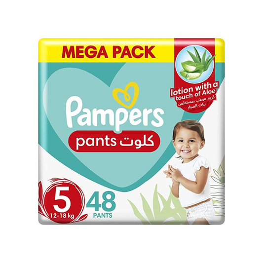 Pampers Baby-Dry Pants Diapers 48 Piece (12-18 KG) Size 5