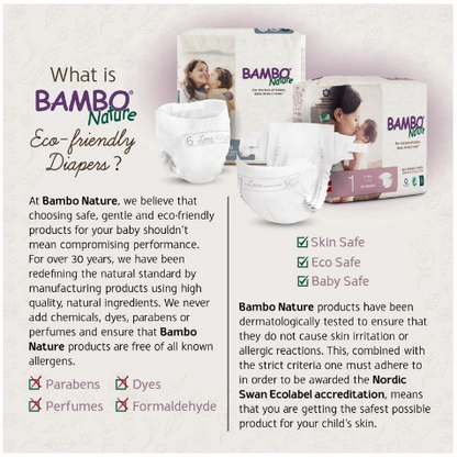 Bambo Nature Eco-Friendly Diapers Size 3, 4-8 kg - 29 Pieces