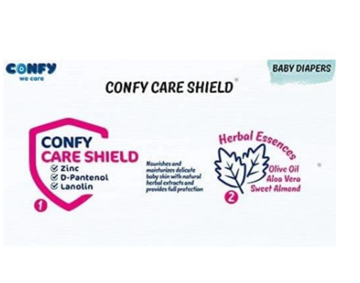 Confy Premium Diaper Extra Large Size 6 16+ kg 24 Pieces