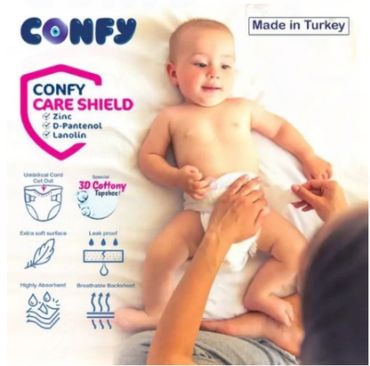 Confy Premium Diaper Extra Large Size 6 16+ kg 24 Pieces