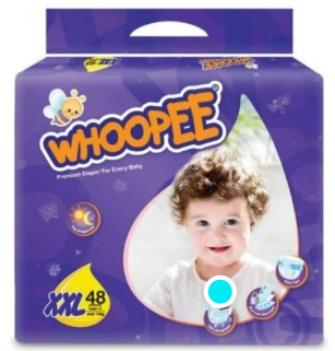 WHOOPEE Premium Diaper 48 Pieces Over 14KG  XXL (Made in Malaysia)      ⭐⭐⭐⭐⭐