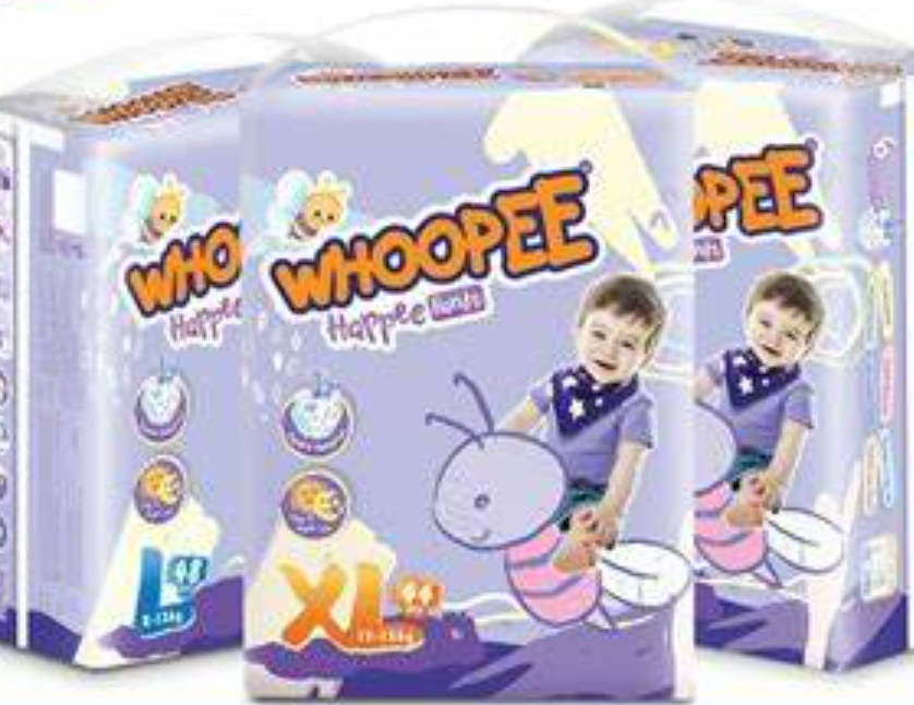 WHOOPEE Happee Pants Diaper 44 Pieces 11 - 13KG XL (Made in Malaysia)     ⭐⭐⭐⭐⭐